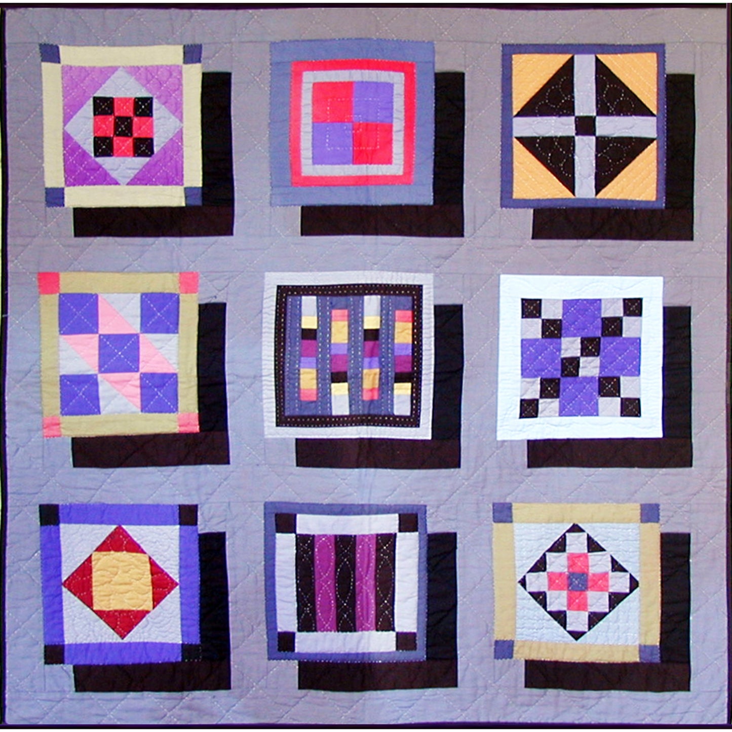 Floating Amish Quilt Pattern AA-06 - Paper Pattern