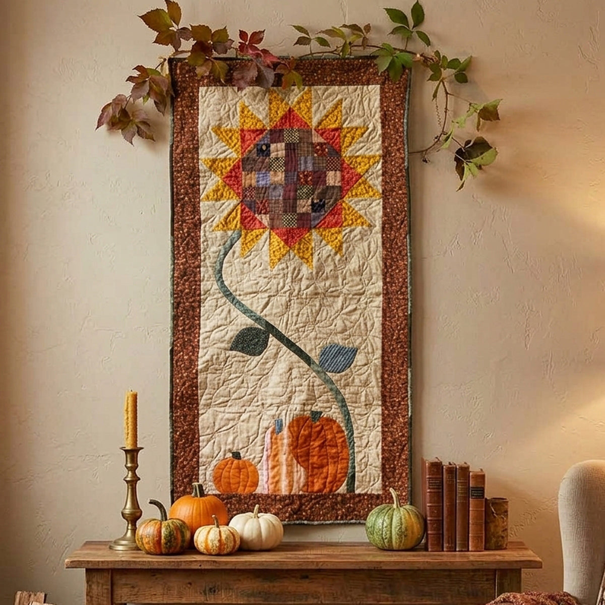 Indian Summer Quilt Pattern AEQ-06w - Wholesale Product