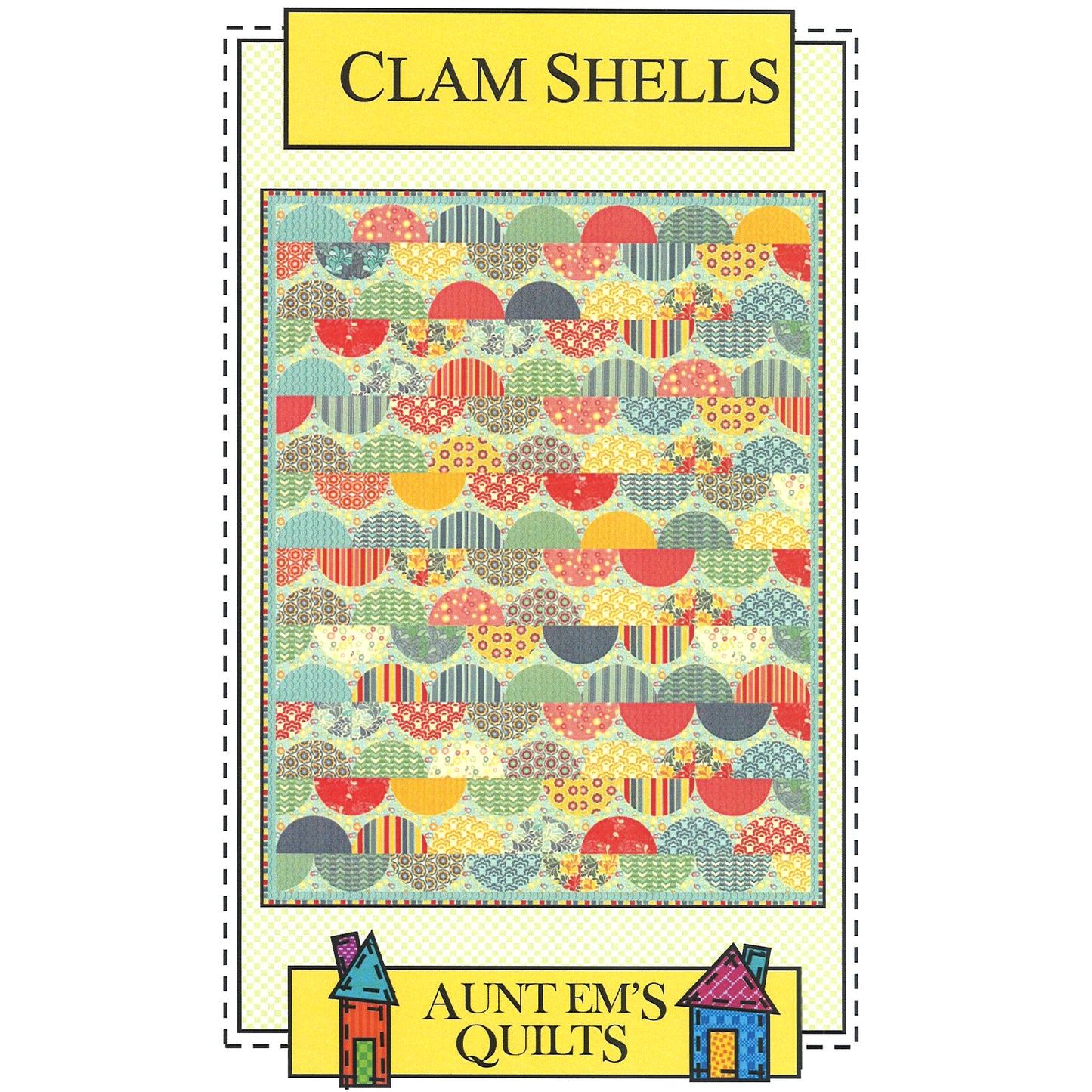Clam Shells Quilt AEQ-25e - Downloadable Pattern