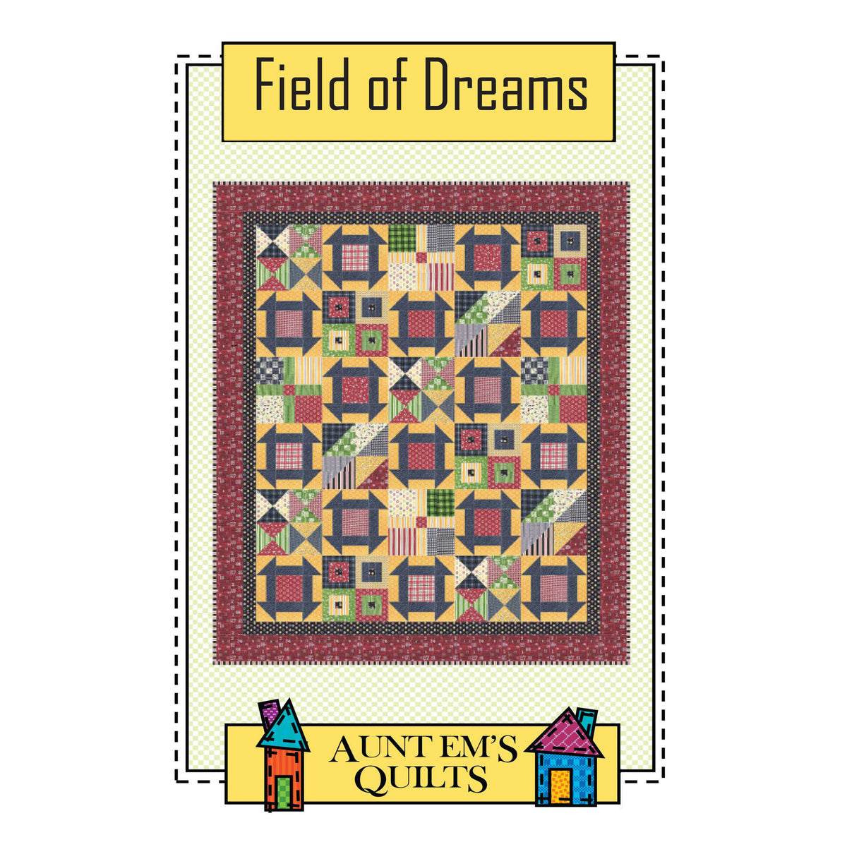 Field of Dreams Quilt AEQ-48Ae - Downloadable Pattern