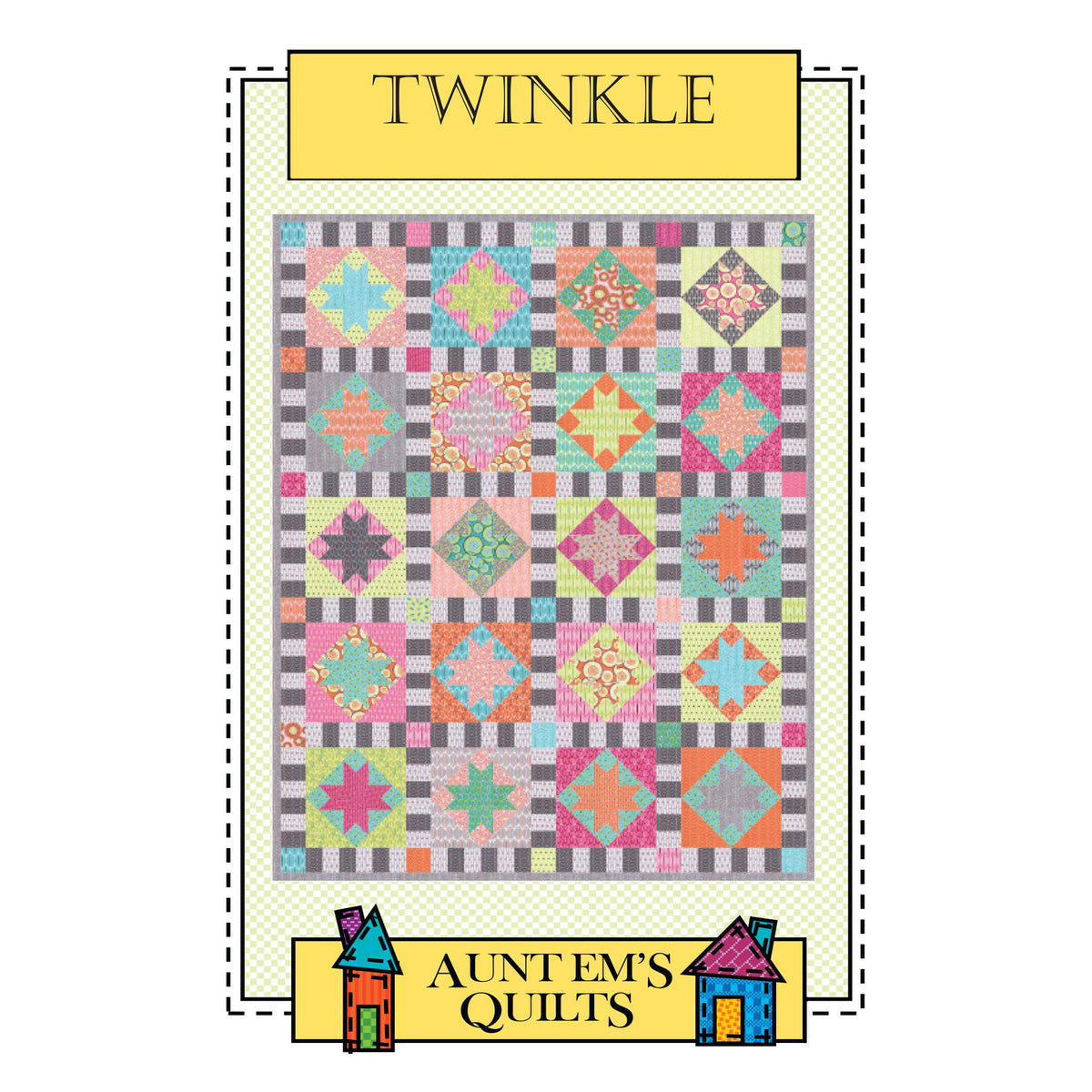 Twinkle Quilt AEQ-50Ae - Downloadable Pattern