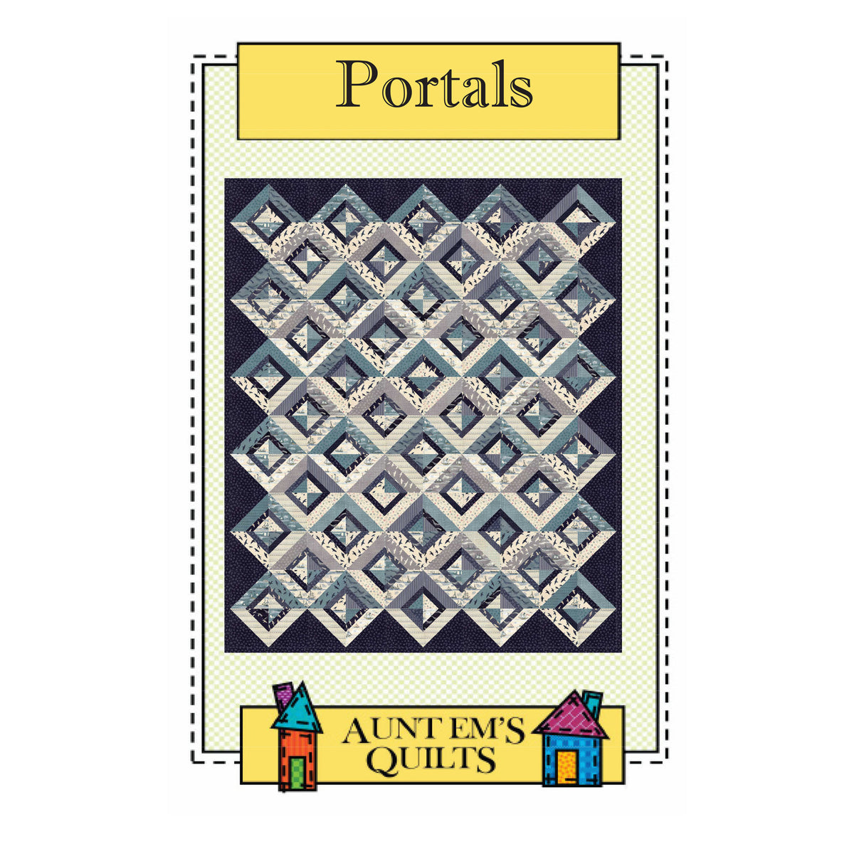 Portals Quilt AEQ-69e - Downloadable Pattern