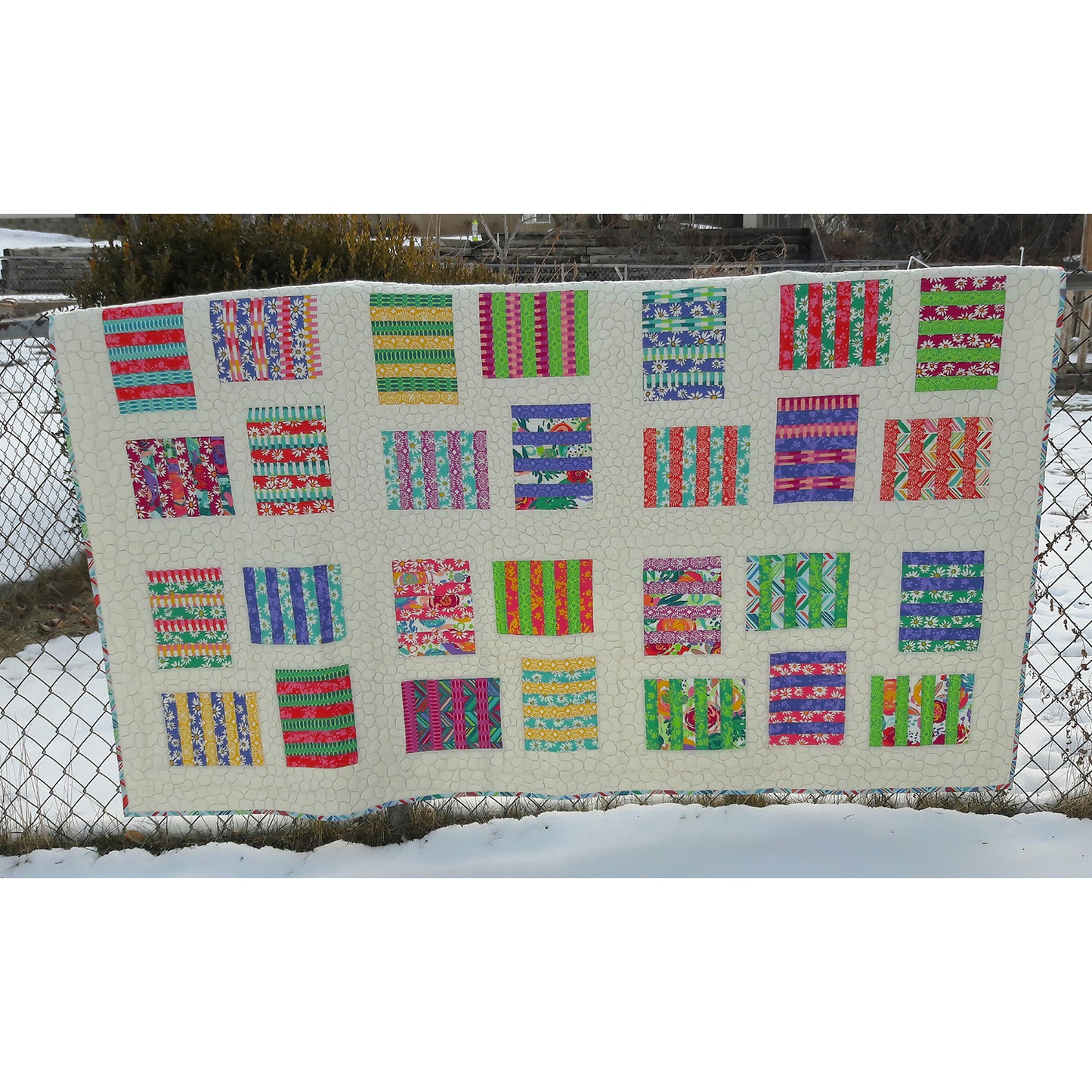 Raised Beds Quilt AEQ-74e - Downloadable Pattern