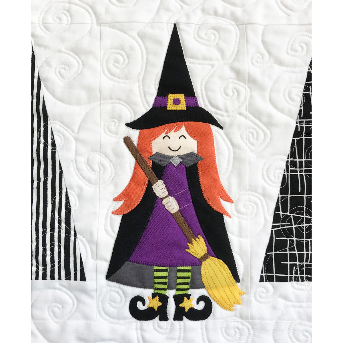 Little Witch Pillow AQ-123e - Downloadable Pattern