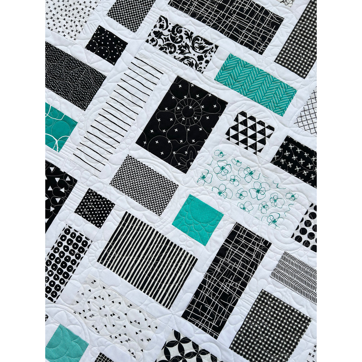 Stamp Collection Quilt AQ-143e - Downloadable Pattern