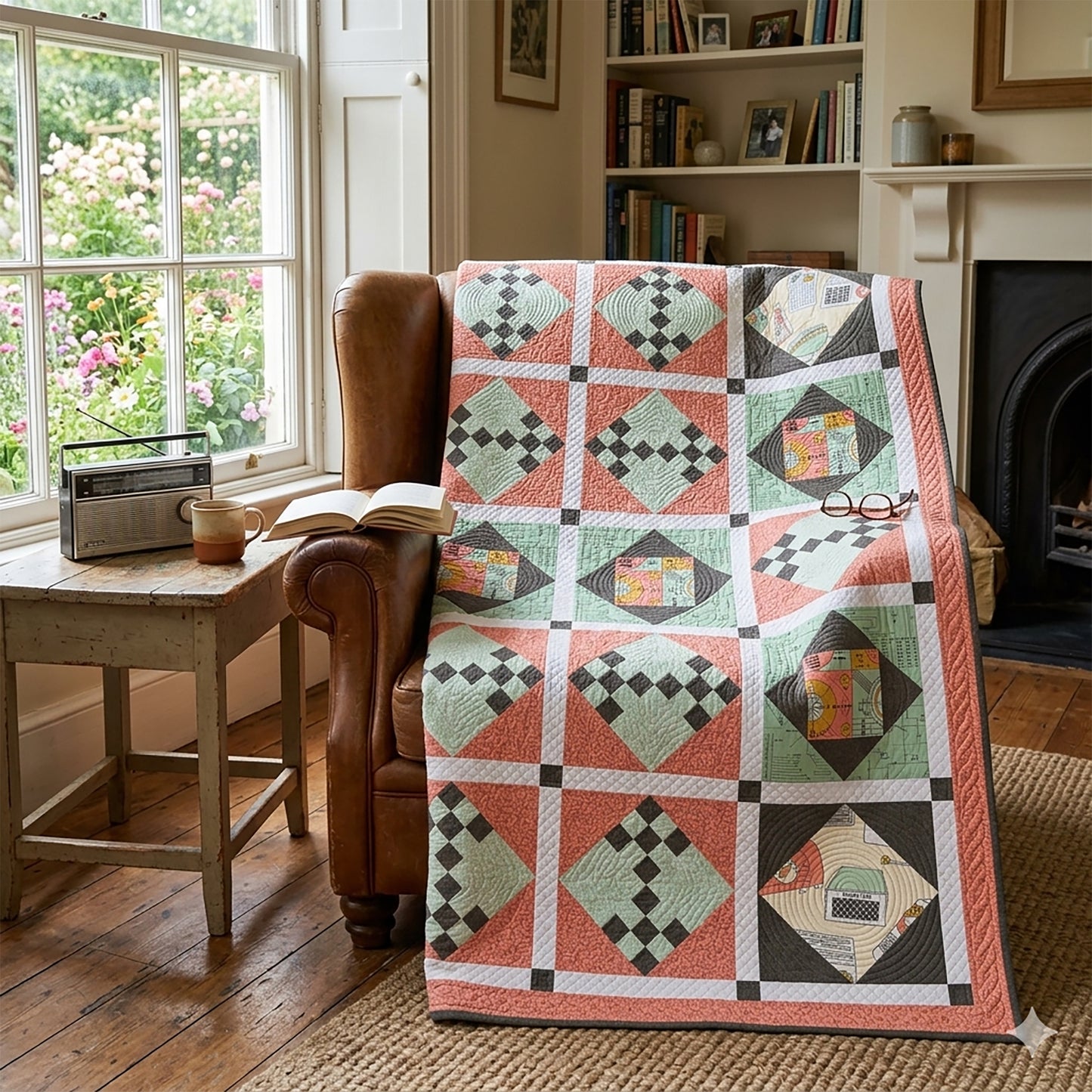 Radio Frequency Quilt Pattern AV-173 - Paper Pattern