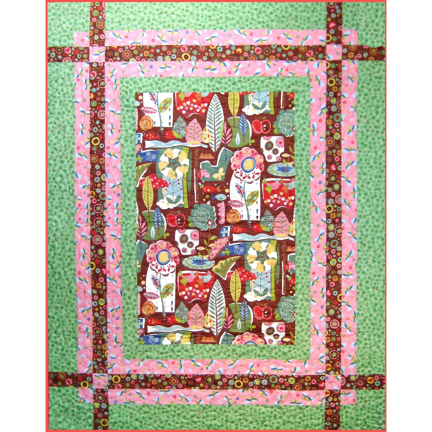 Right Angles Quilt Pattern AW-014 - Paper Pattern