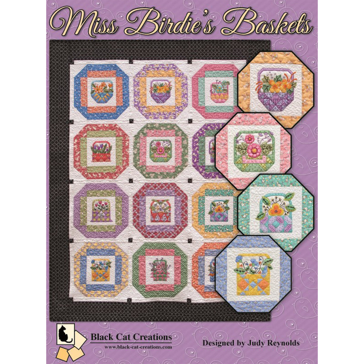 Miss Birdie's Baskets Quilt BCC-190e - Downloadable Pattern