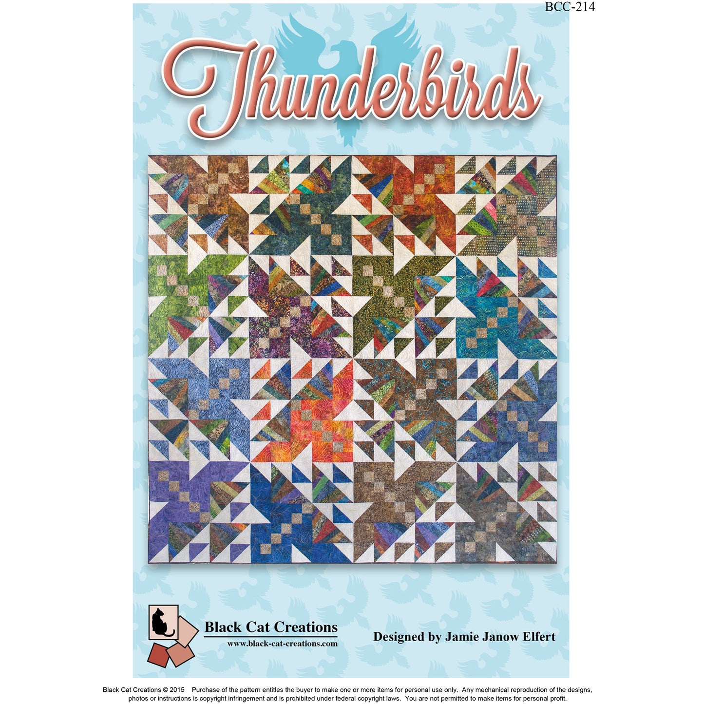 Thunderbirds Quilt BCC-214e - Downloadable Pattern