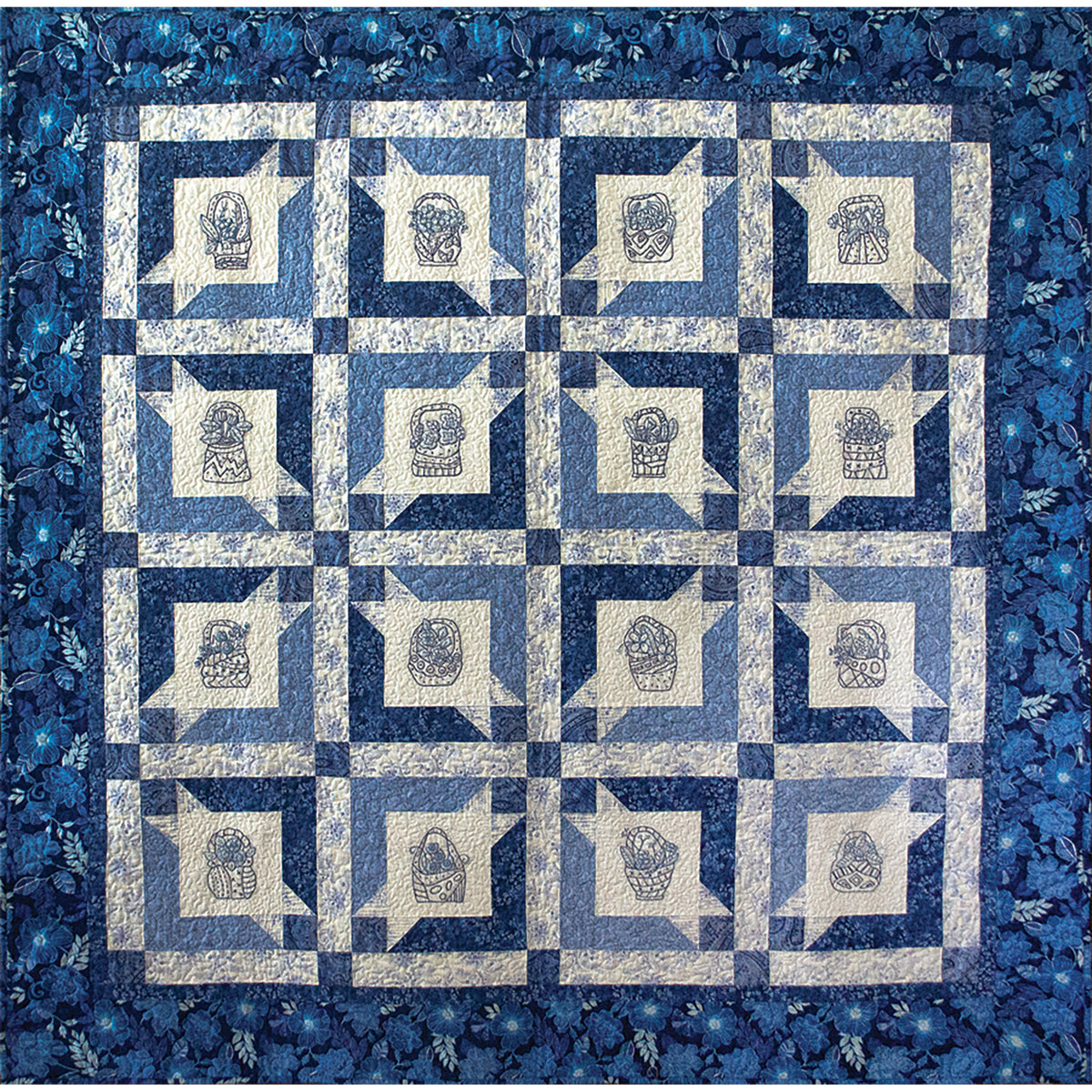 Farmhouse Fancy Quilt BCC-247e - Downloadable Pattern