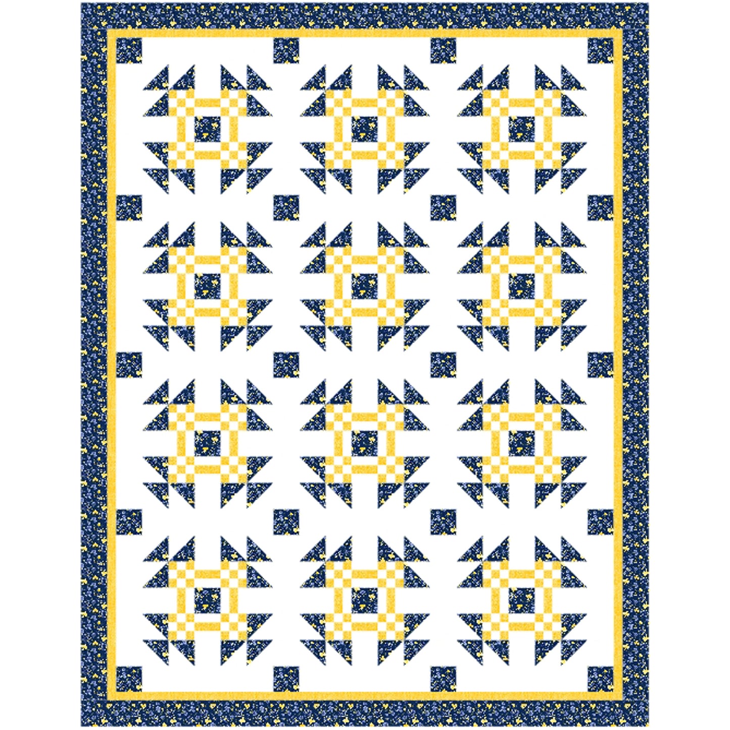 You're So Fine Quilt Pattern BL2-210 - Paper Pattern