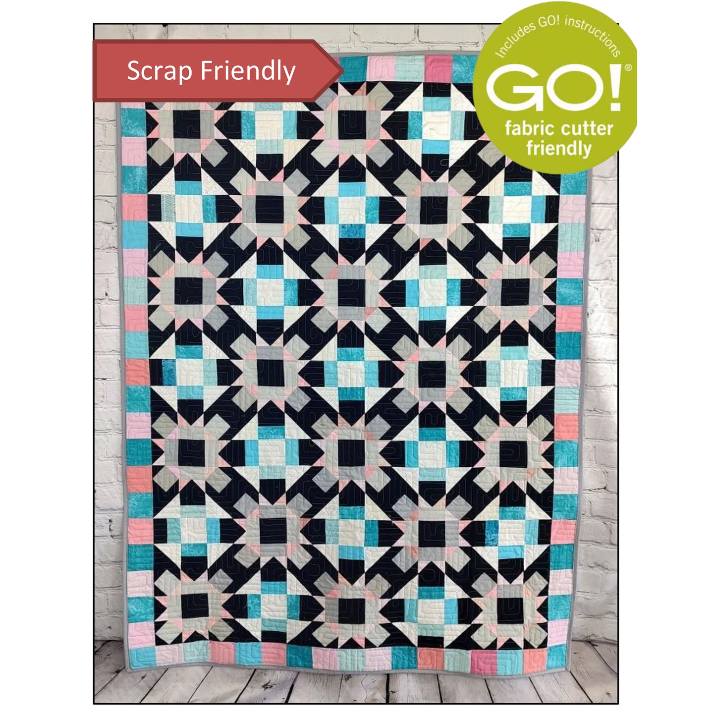 Coin Toss Quilt BL2-222e - Downloadable Pattern