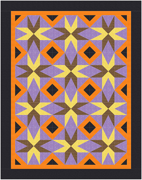 Super Nova Quilt BL2-225e - Downloadable Pattern