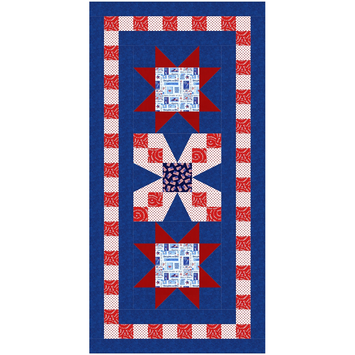 Picnic Quilt BL2-238e - Downloadable Pattern