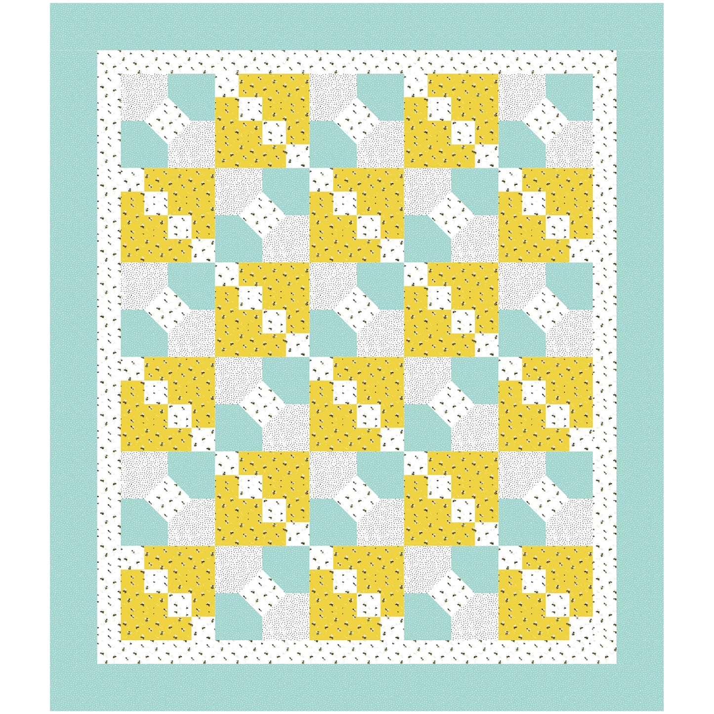 Bee Hive Quilt Pattern BL2-244 - Paper Pattern