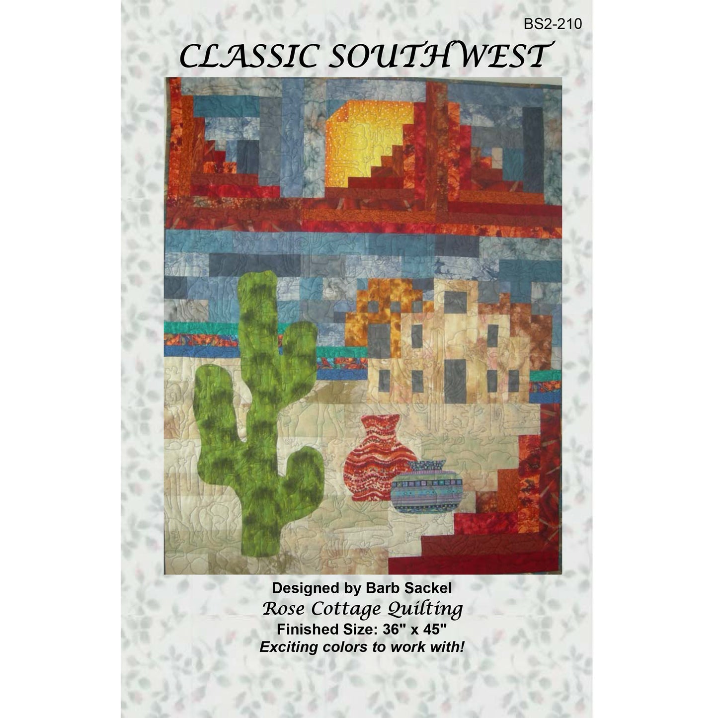 Classic Southwest Quilt Pattern BS2-210 - Paper Pattern