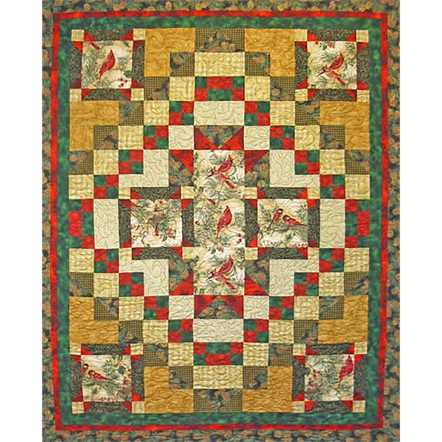 Golden Treasures Quilt Pattern BS2-215 - Paper Pattern