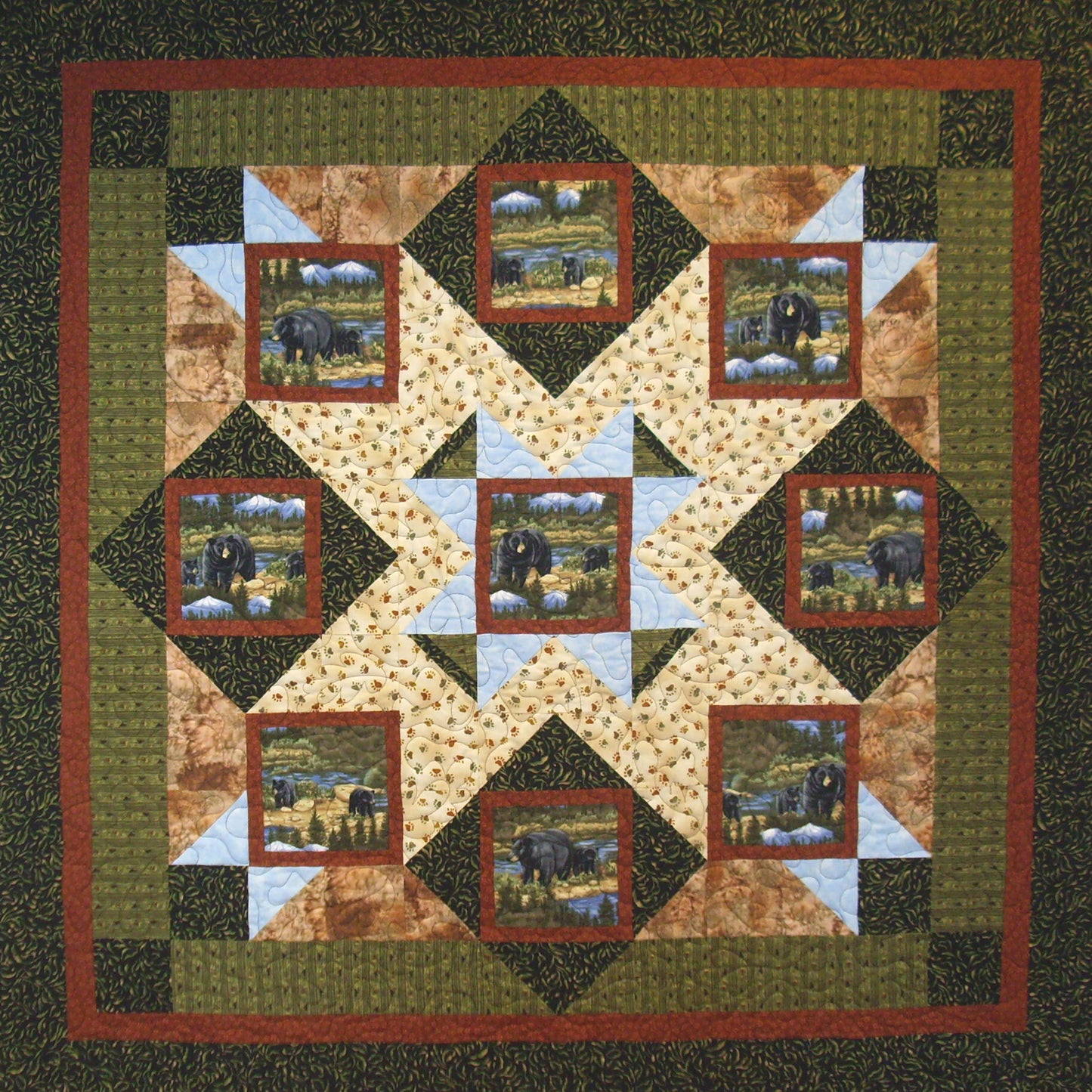 Scenic Circle Quilt Pattern BS2-225 - Paper Pattern