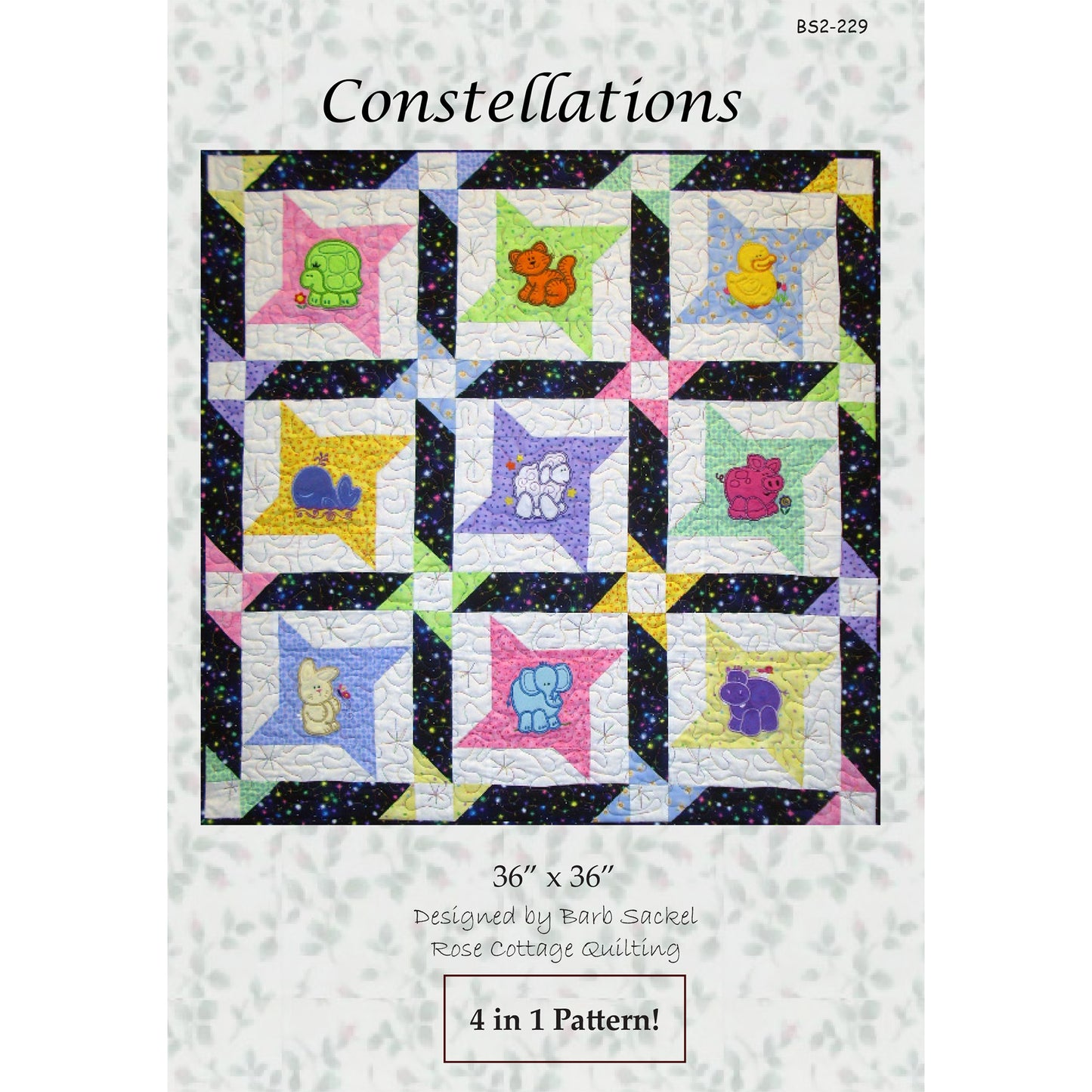 Constellations Quilt BS2-229e - Downloadable Pattern