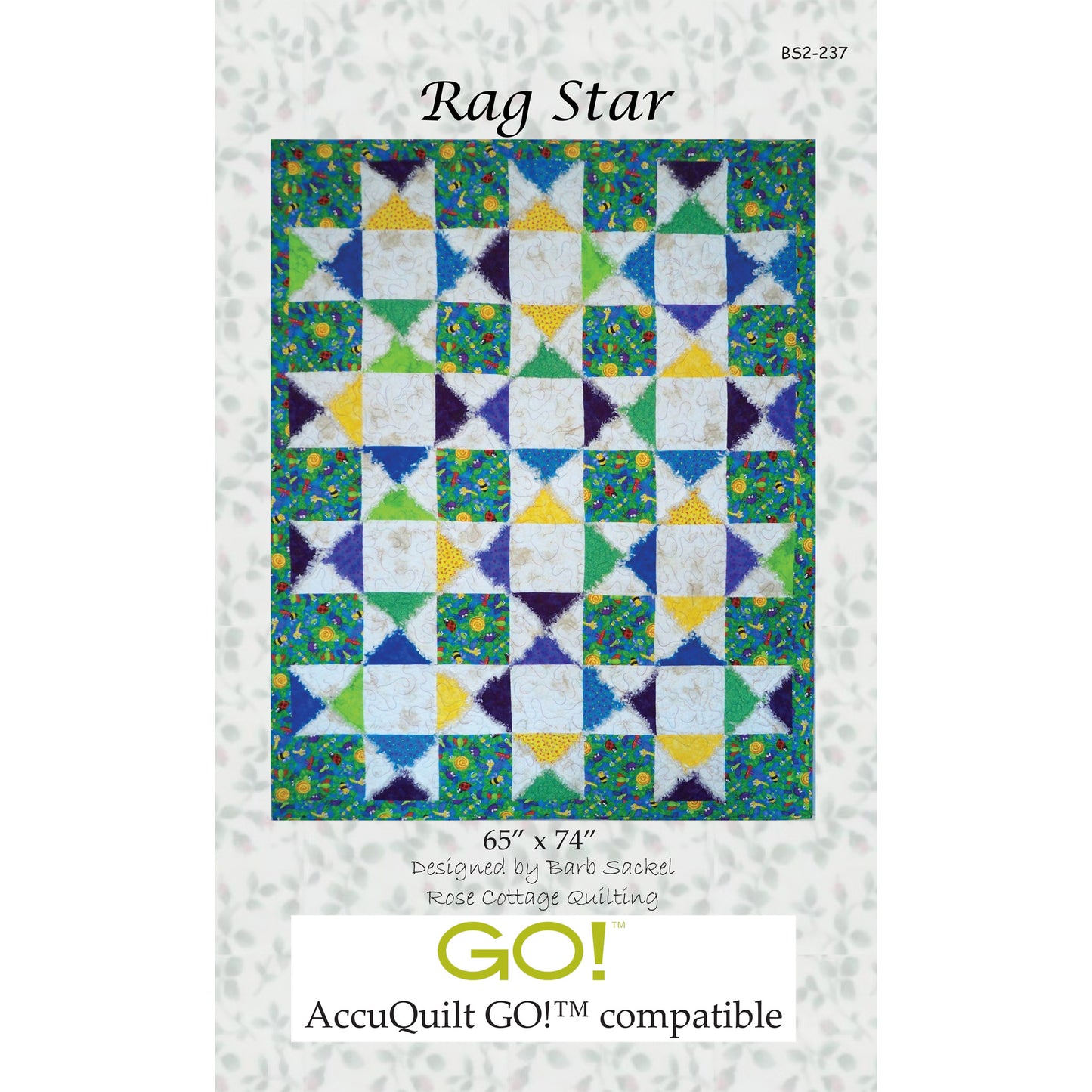 Rag Star Quilt Pattern BS2-237 - Paper Pattern
