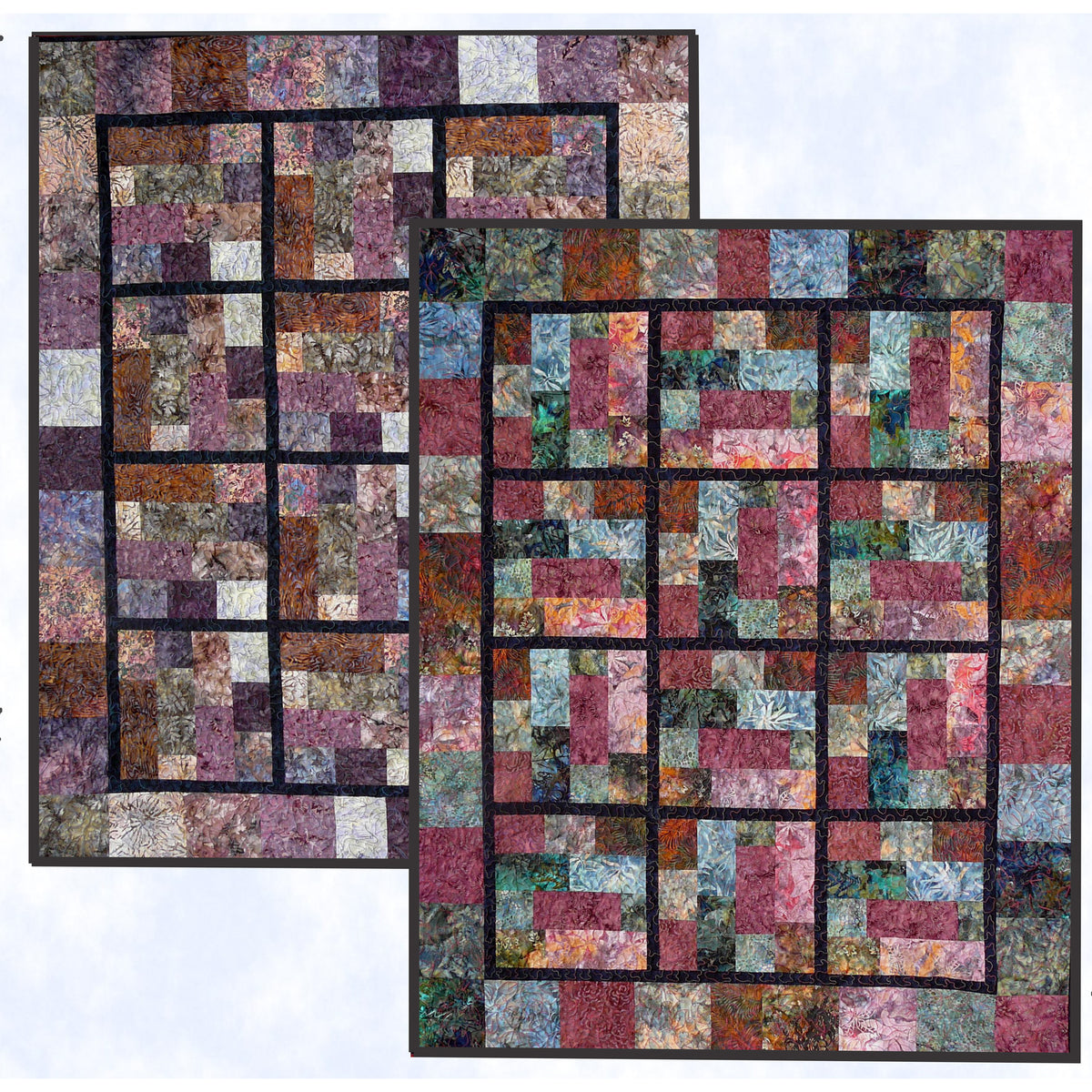 Bricks & Stones Quilt Pattern CC-518 - Paper Pattern