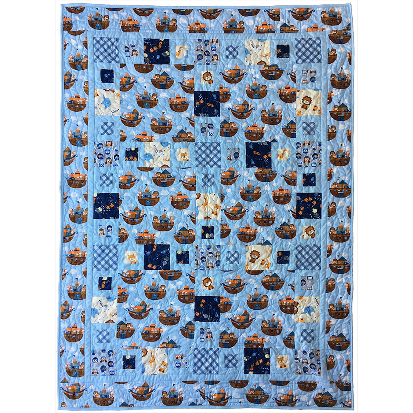 Noah Jazz Quilt CDB-108e - Downloadable Pattern