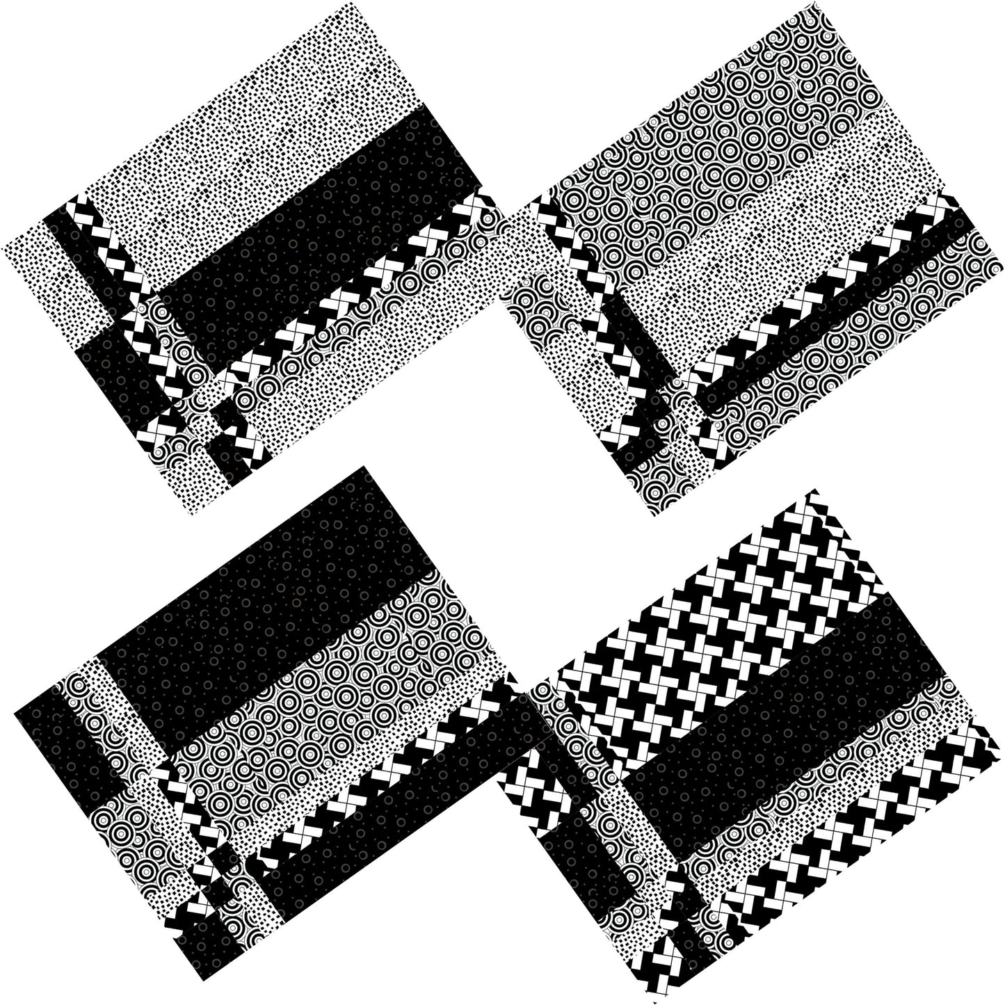 Take Four Placemat Set Pattern CF-224 - Paper Pattern