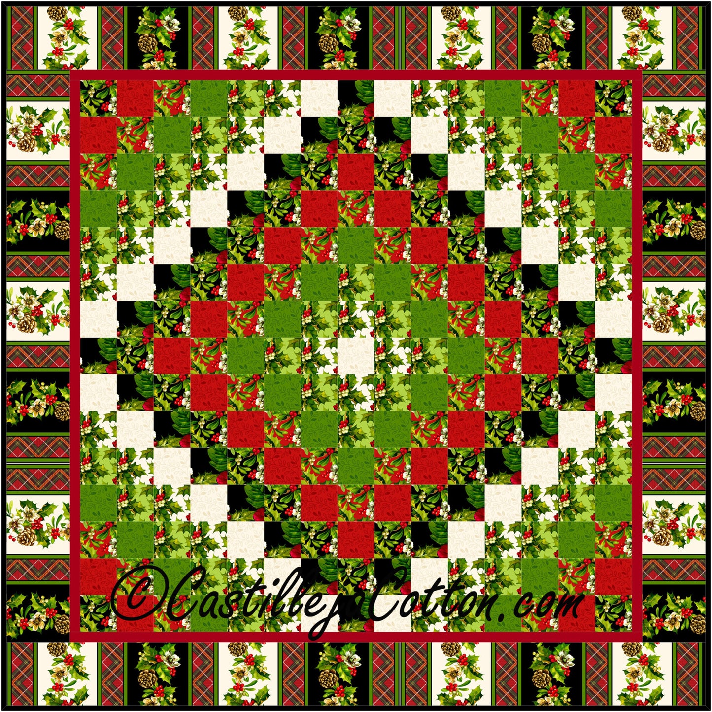 Eight Trip Quilt CJC-2147e - Downloadable Pattern