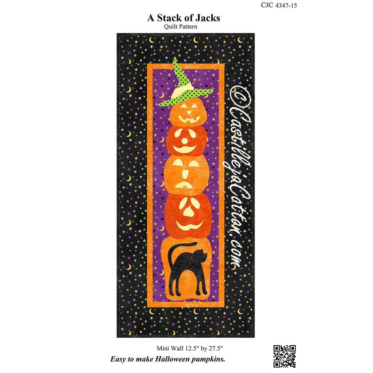 A Stack of Jacks Wall Hanging Pattern CJC-434715 - Paper Pattern