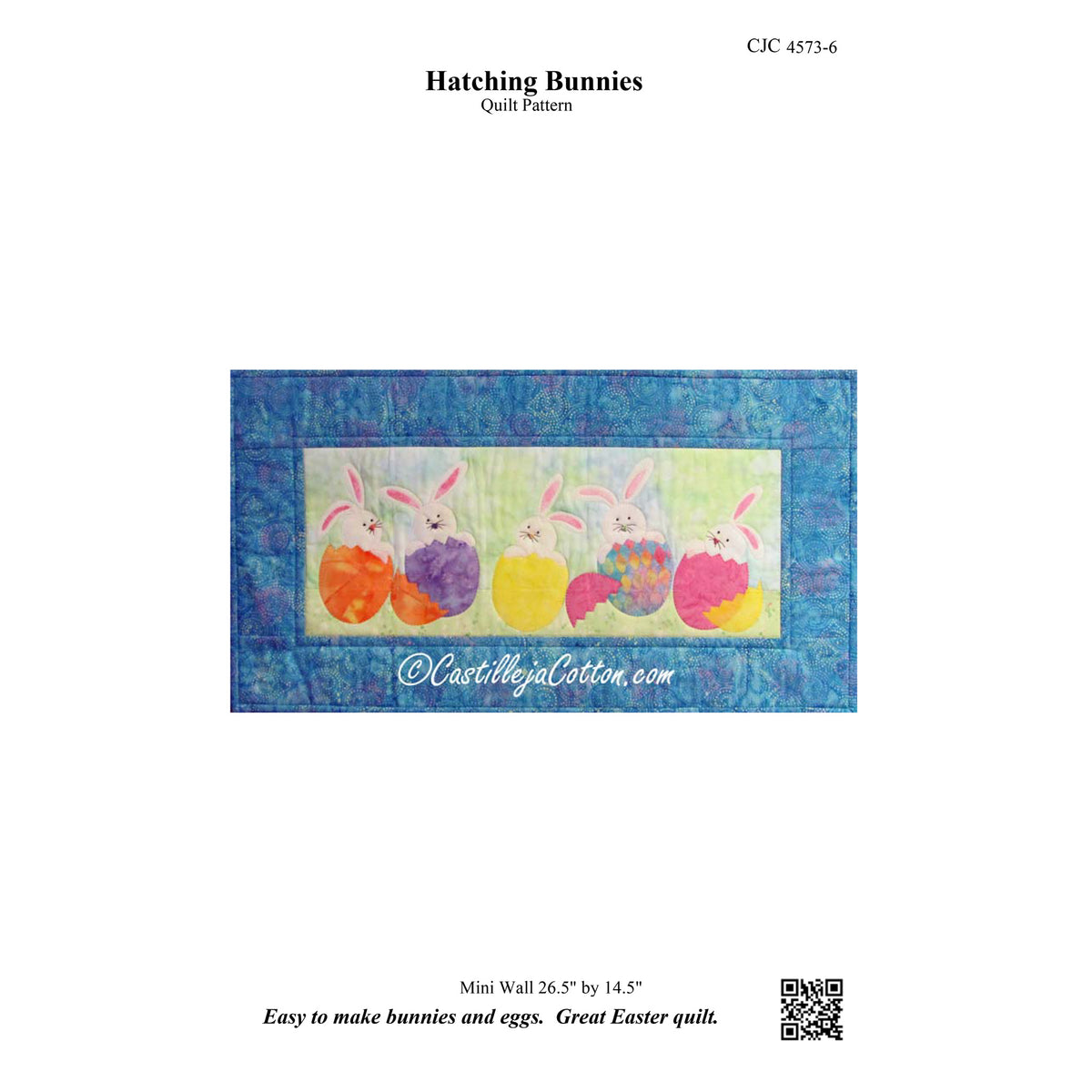 Hatching Bunnies Quilt CJC-4573e - Downloadable Pattern