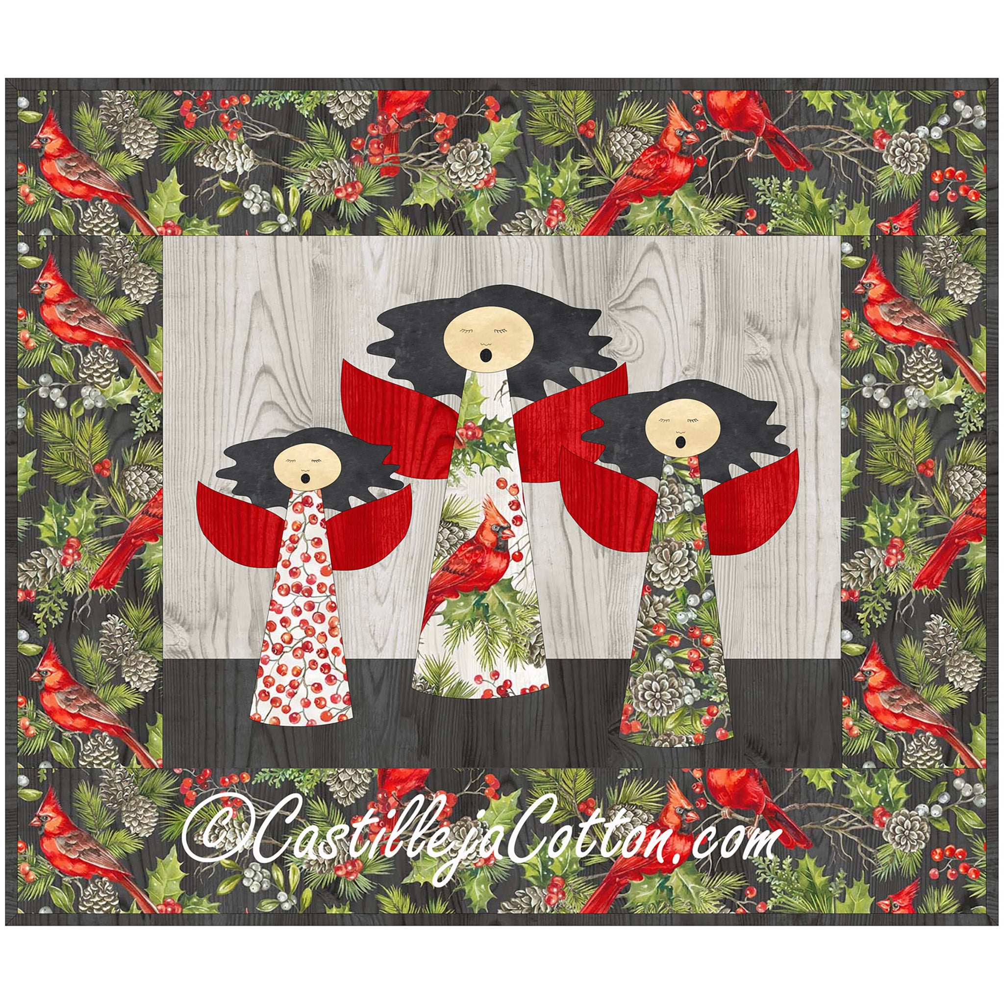 Singing Angels Quilt Pattern CJC-46374 (advanced beginner, wall ...