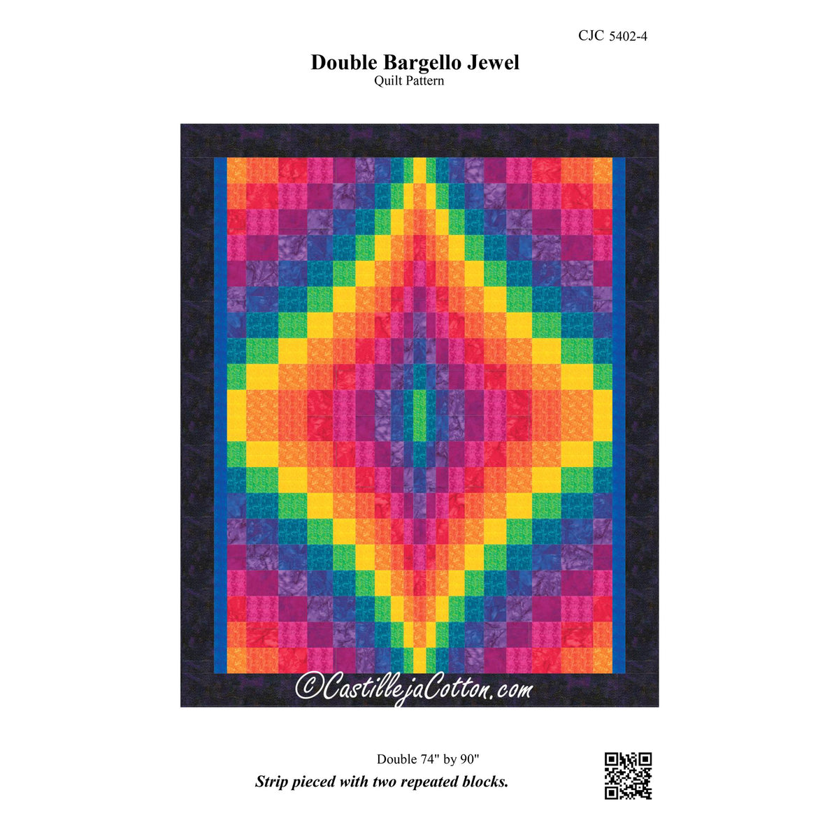 Double Bargello Jewel Quilt CJC-54024e - Downloadable Pattern