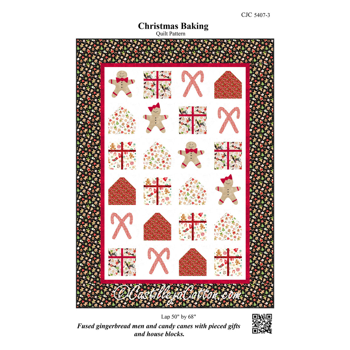 Christmas Baking Quilt CJC-54073e - Downloadable Pattern