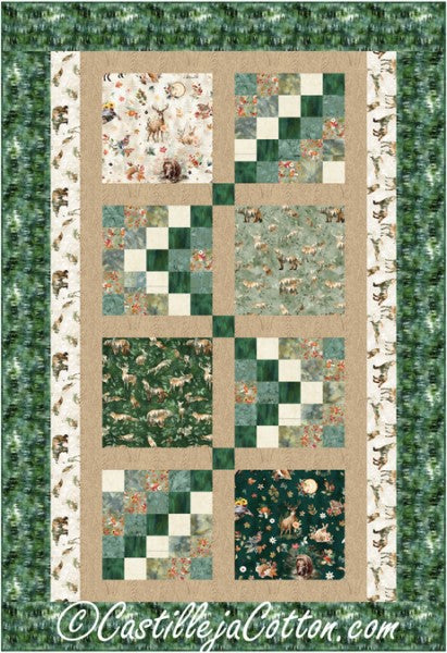 Whimsy Animals Quilt CJC-54183e - Downloadable Pattern
