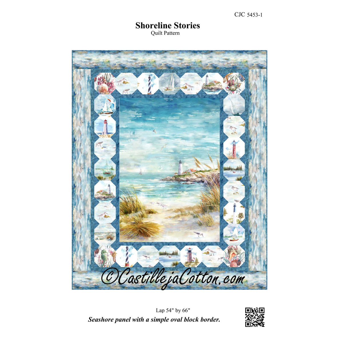 Shoreline Stories Quilt Pattern CJC-54531 - Paper Pattern