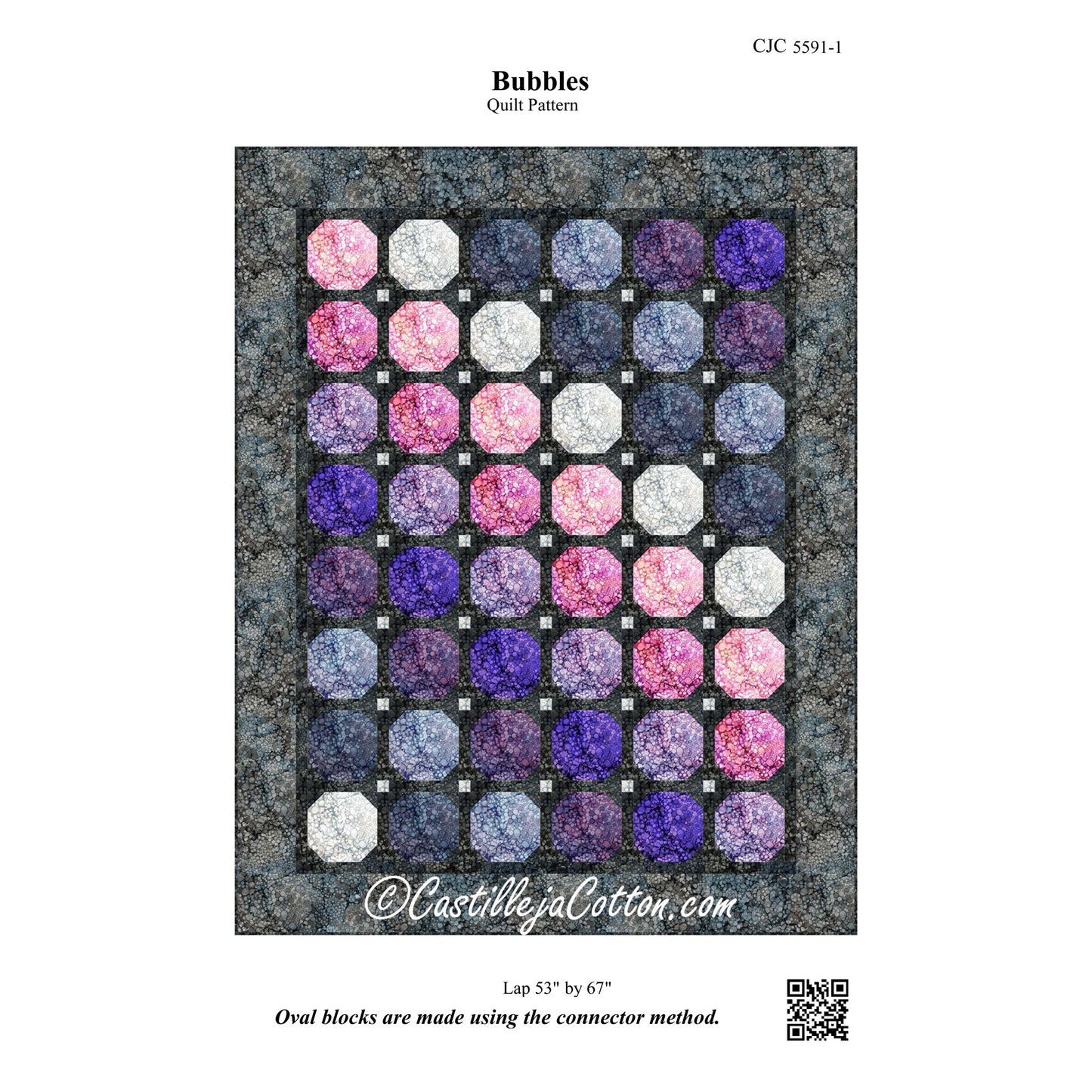 Bubbles Quilt CJC-55911e - Downloadable Pattern