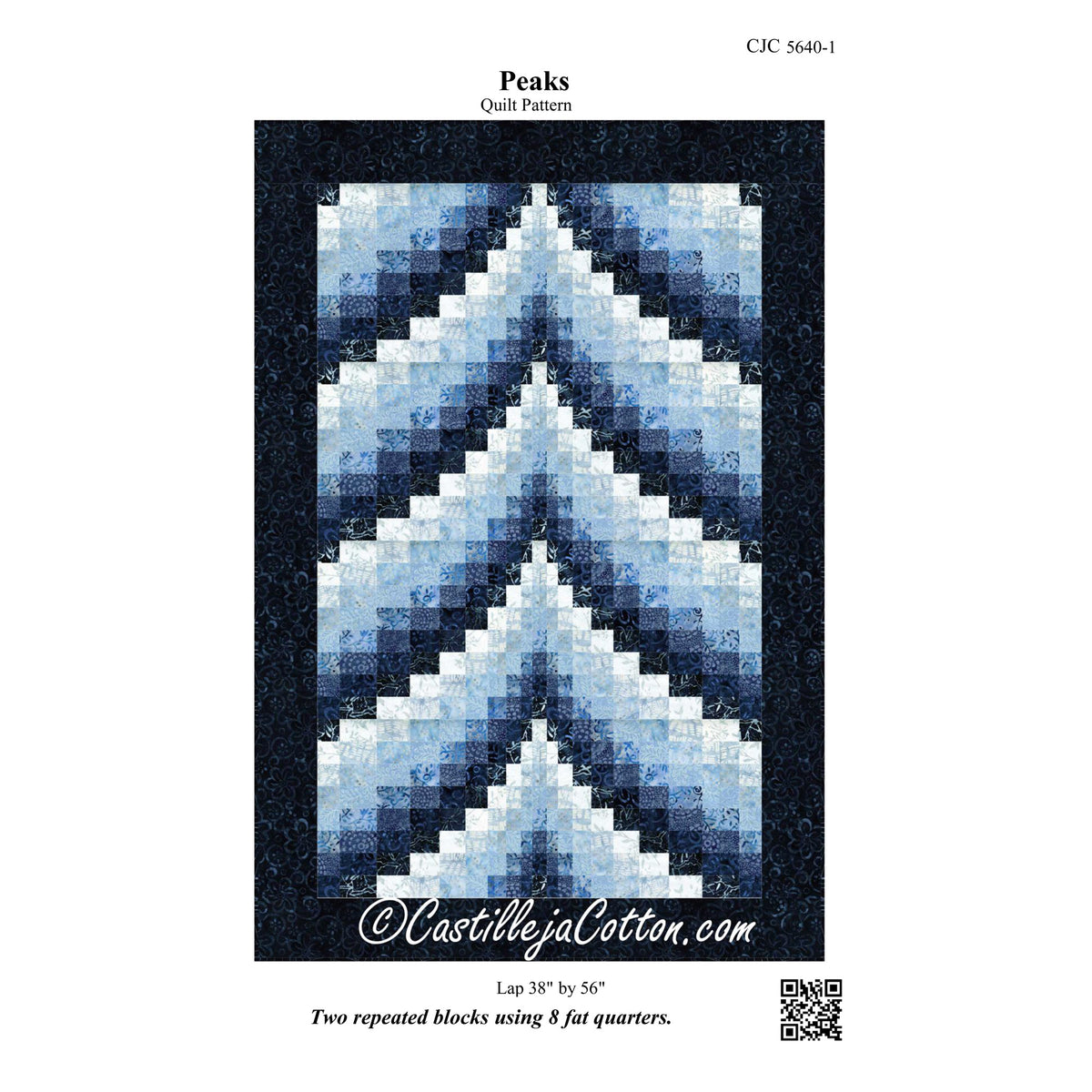 Peaks Quilt Pattern CJC-56401 - Paper Pattern