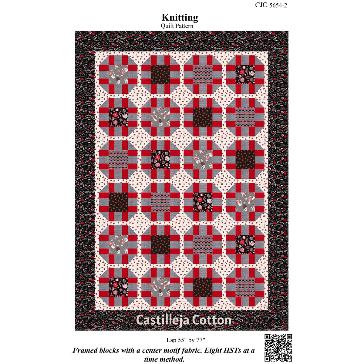 Knitting Quilt CJC-56542e - Downloadable Pattern