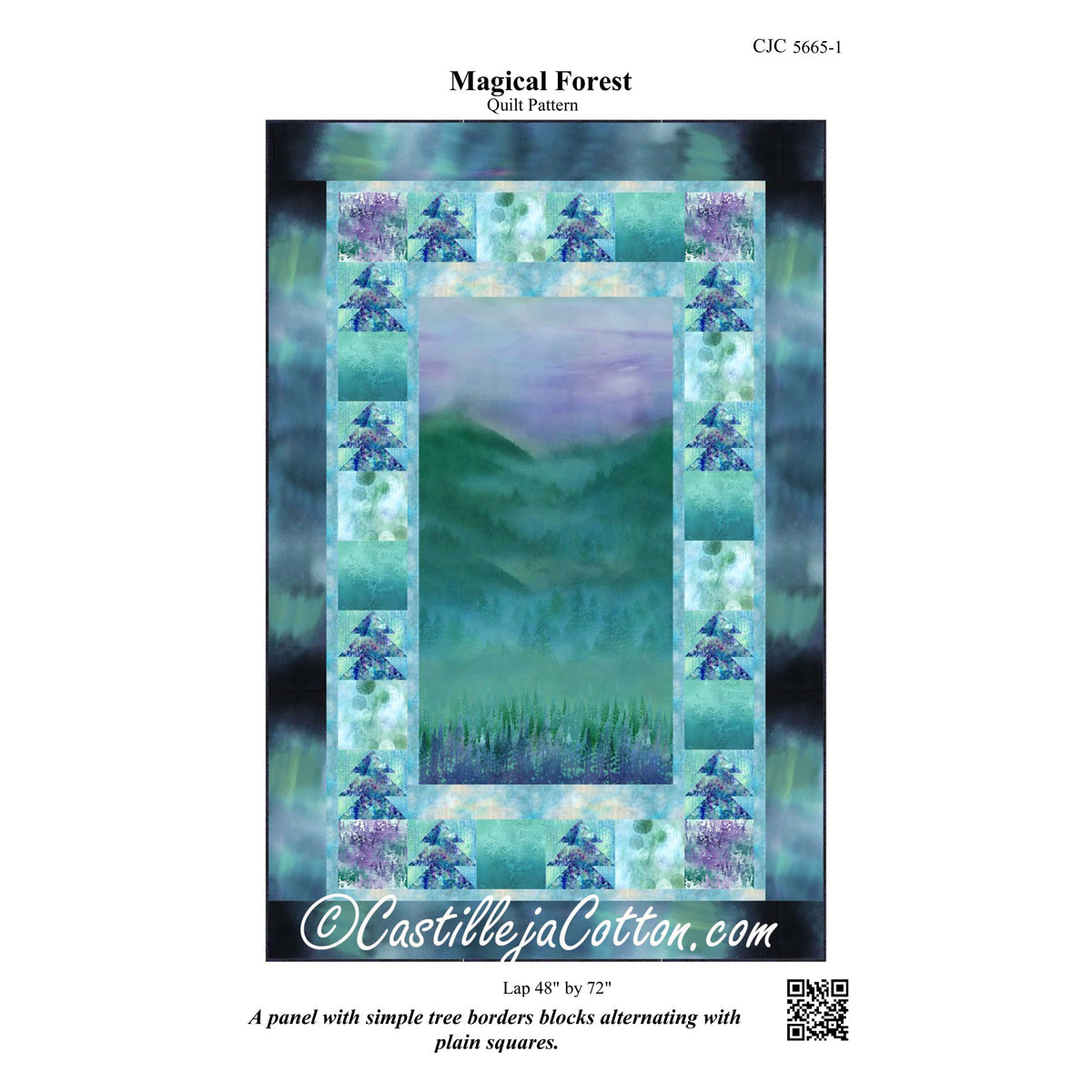 Magical Forest Quilt Pattern CJC-56651 - Paper Pattern