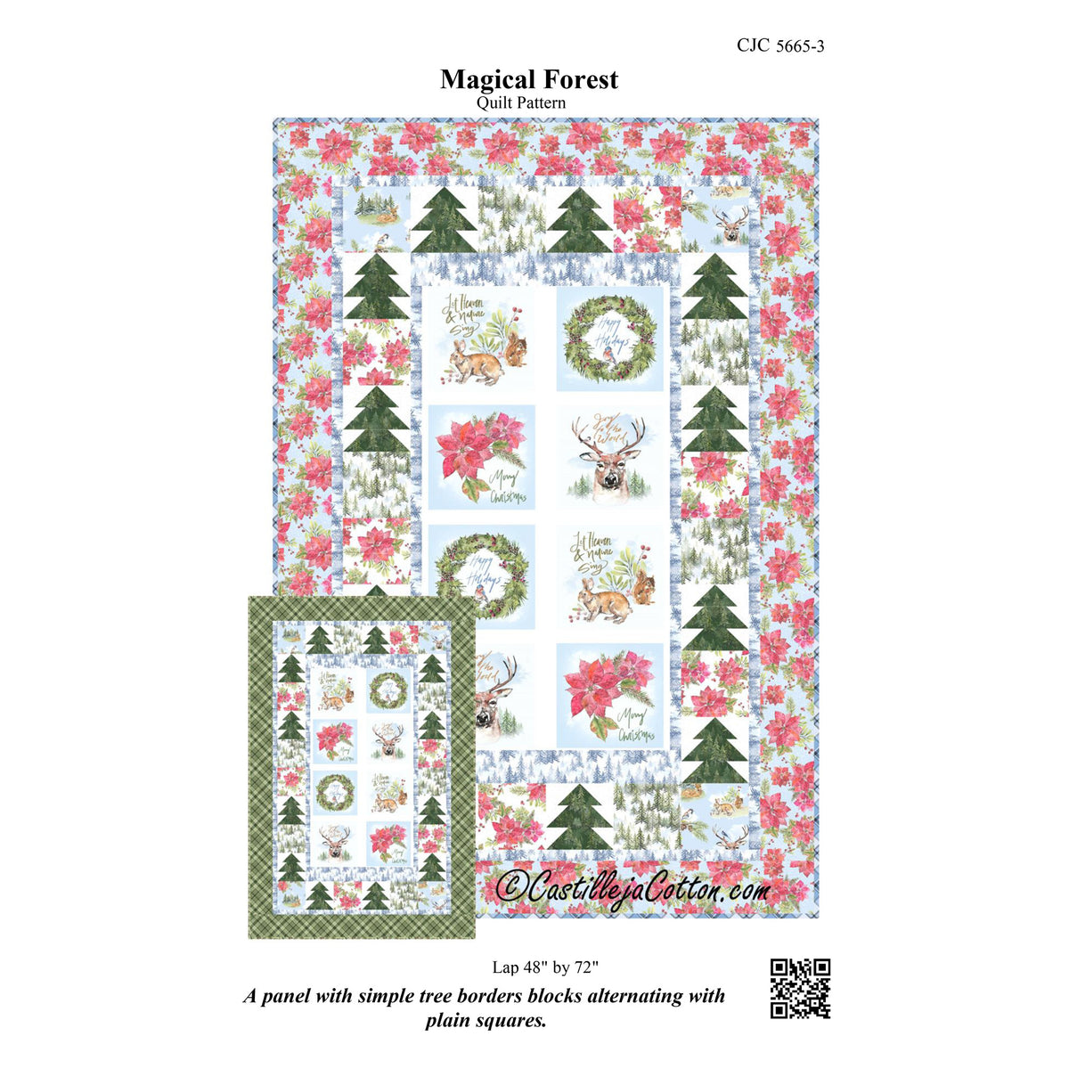 Magical Forest Quilt CJC-56653e - Downloadable Pattern