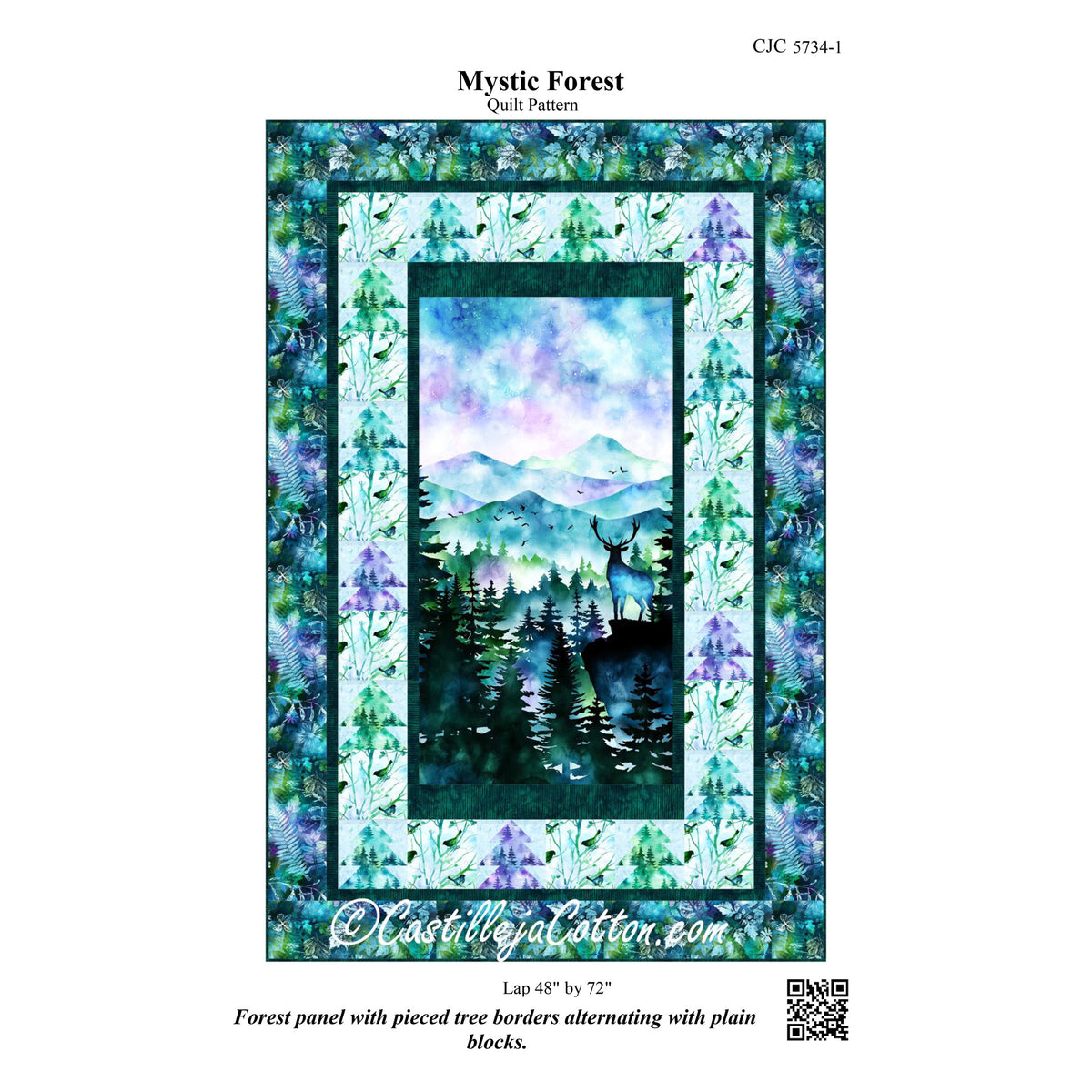 Mystic Forest Quilt Pattern CJC-57341 - Paper Pattern