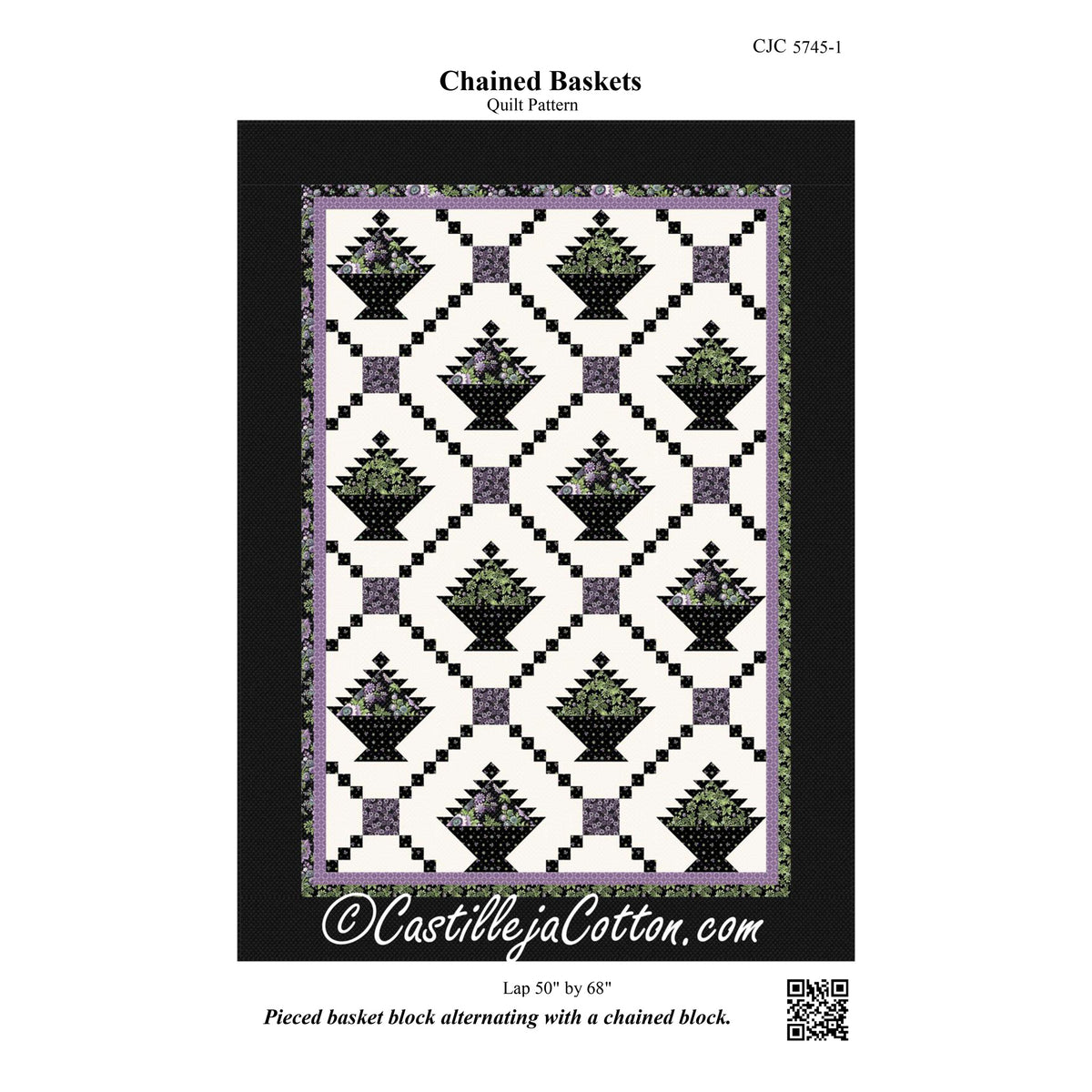 Chained Baskets Quilt CJC-57451e - Downloadable Pattern