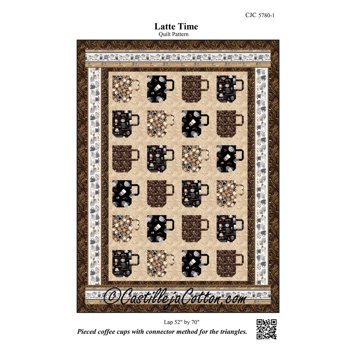 Latte Time Quilt Pattern CJC-57801 - Paper Pattern