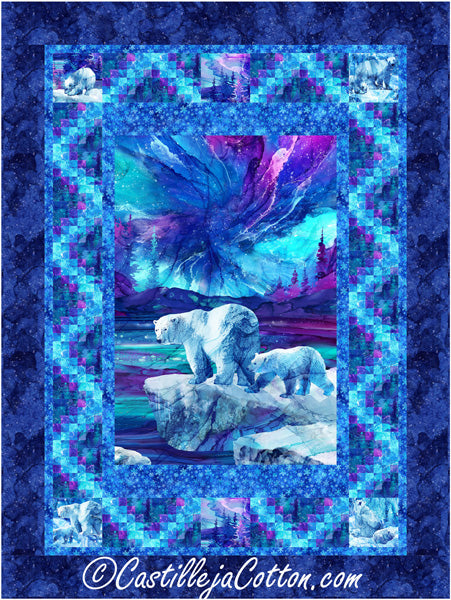 Aurora Bears Quilt CJC-59061e - Downloadable Pattern
