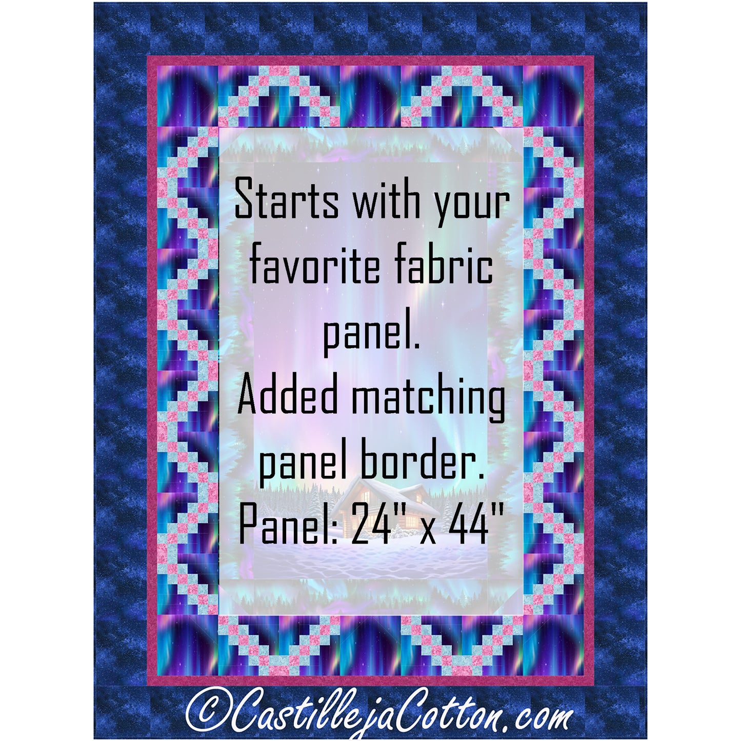Aurora Quilt Pattern CJC-59133w - Wholesale Product