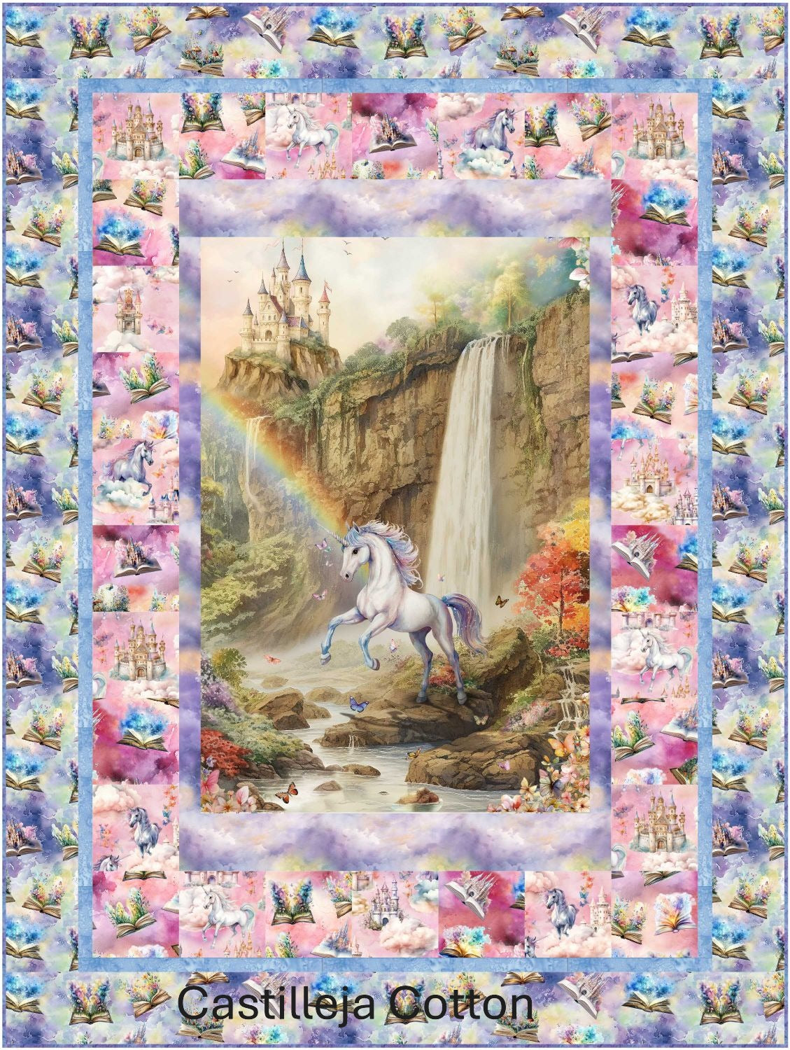 Castles and Unicorns Quilt Pattern CJC-60681w - Wholesale Product