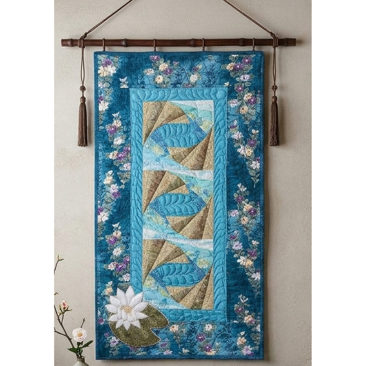 Tranquility Quilt Pattern CQA-102 - Paper Pattern