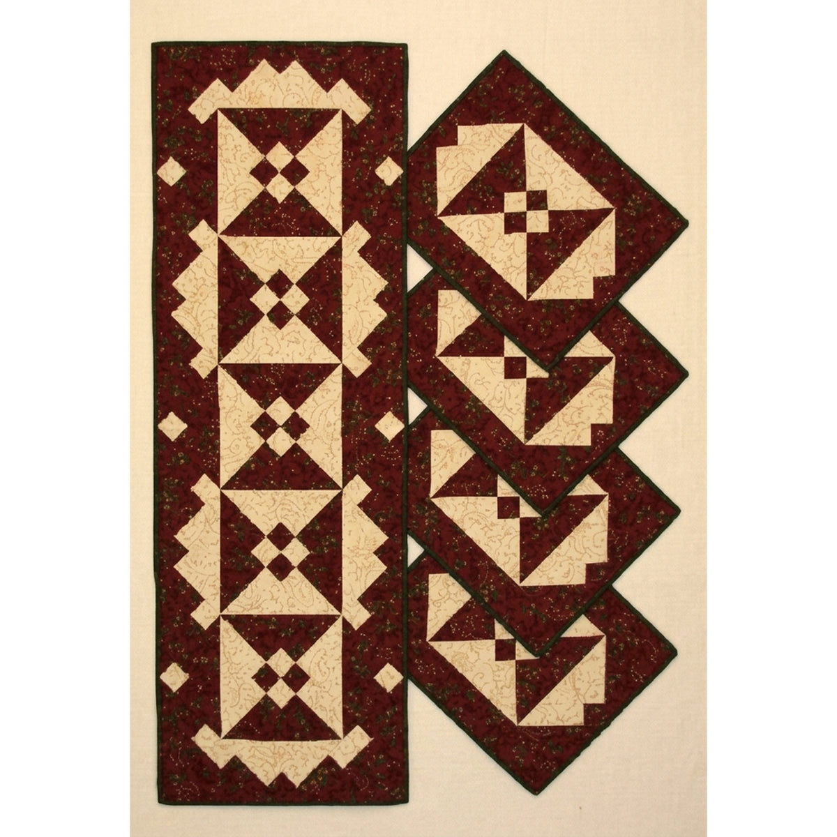 Twin Peaks Placemats and Table Runner Pattern CTD-1007 - Paper Pattern