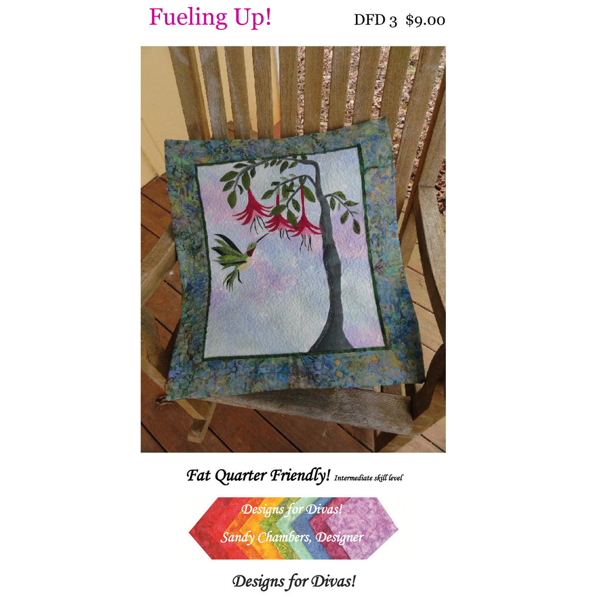 Fueling Up Quilt DFD-3e - Downloadable Pattern