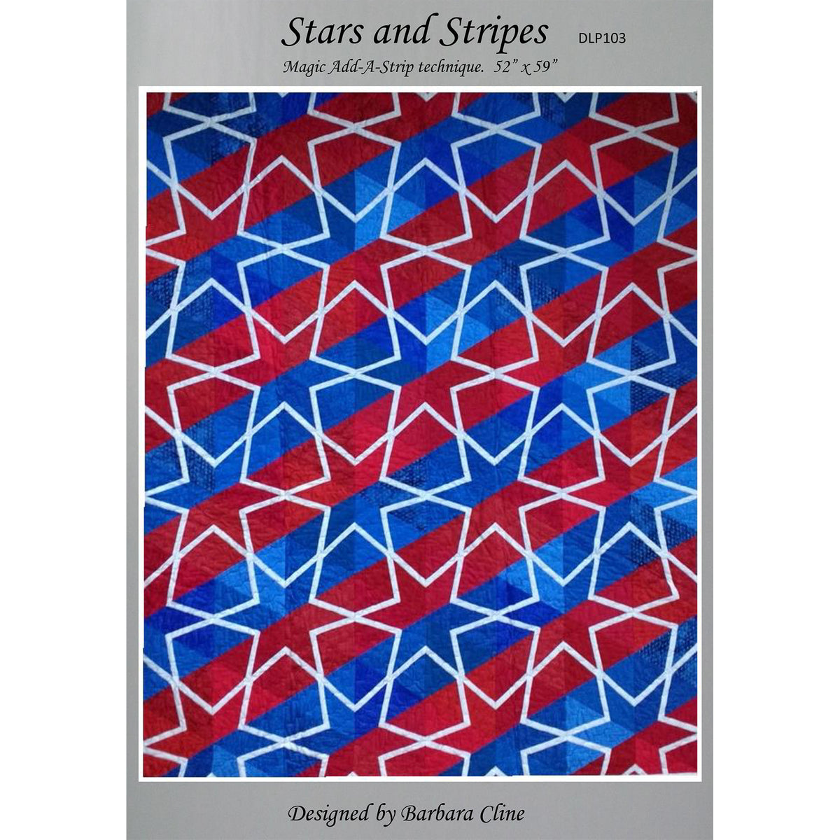 Stars and Stripes Quilt DLP-103e - Downloadable Pattern